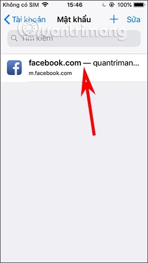 How to view Facebook password on phone, computer