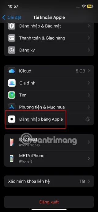 Hoe verwijder ik app-accounts die zijn aangemaakt via Aanmelden met Apple?