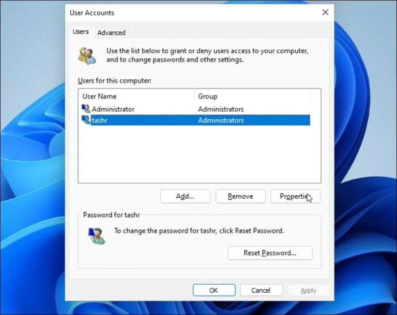 How to change User Profile folder name in Windows 11