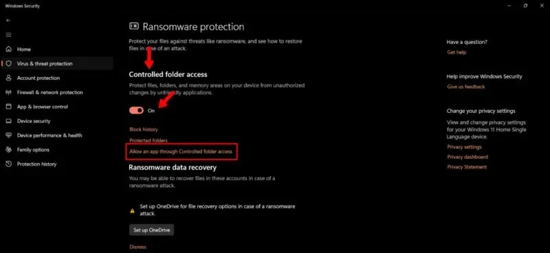 Cómo deshabilitar Microsoft Defender para una aplicación específica en Windows