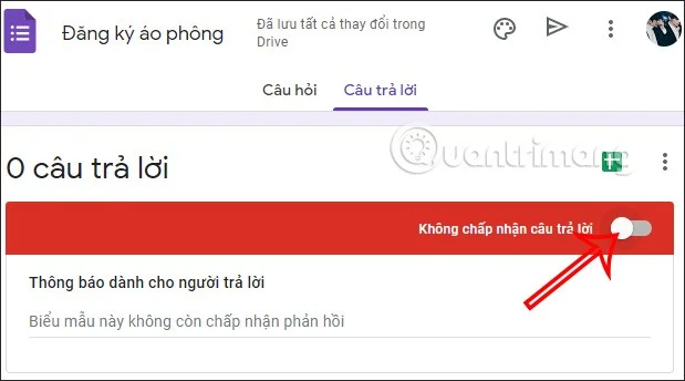 How to Limit Responses in Google Forms