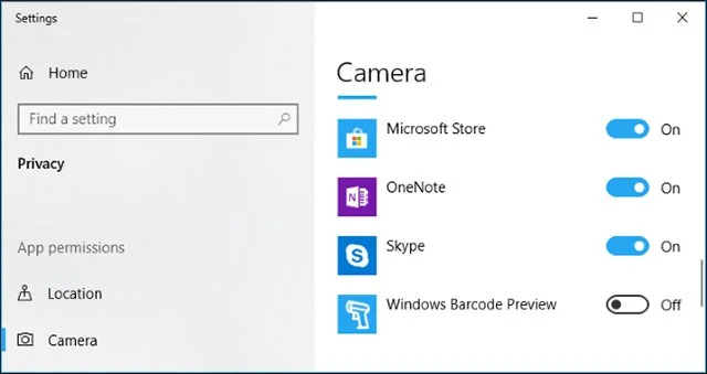 Napraw kamerę internetową, która nie działa w systemie Windows 10