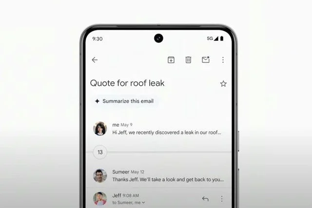 Gmail es más inteligente y conveniente con una serie de potentes funciones de inteligencia artificial