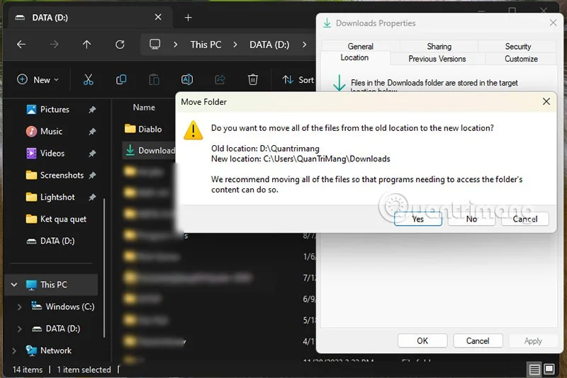 How to move Download folder to another drive on Windows 11 How to move Download folder to another drive on Windows 11