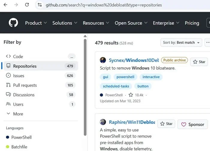 Why Windows bloatware removal scripts can do more harm than good?