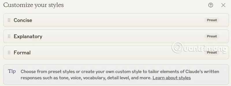 วิธีการเขียนข้อความที่มีสไตล์บน Claude AI