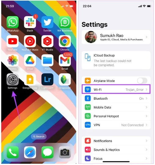 iPhone과 Android 간에 WiFi 비밀번호 공유