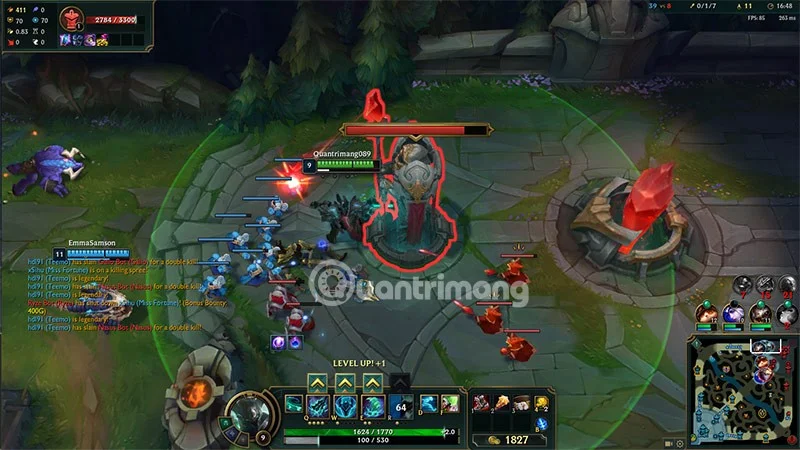 Formas de habilitar FPS en LMHT, habilitar Ping LOL