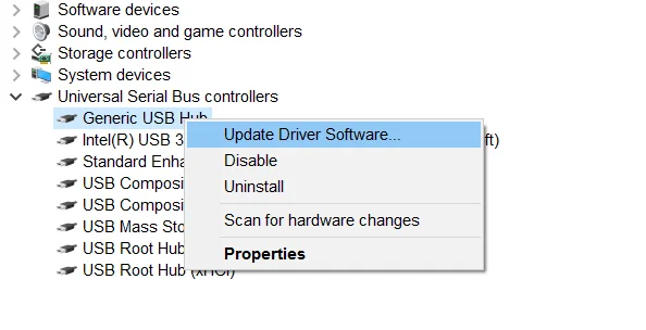 Summary of some ways to fix USB Device Not Recognized error on Windows 7, 8 and 10