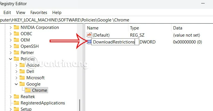 Google Chrome'da güvenli dosya indirmelerini etkinleştirme talimatları