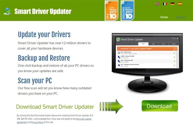 El mejor software de actualización de controladores para computadoras