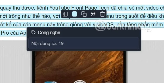 Cómo usar Web Highlights para tomar notas directamente en la página web