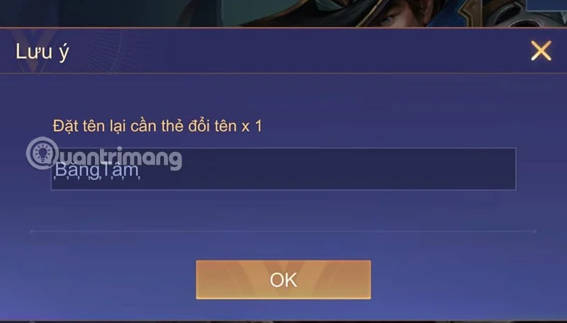 Nombre de Lien Quan femenino, nombre del personaje femenino de Lien Quan