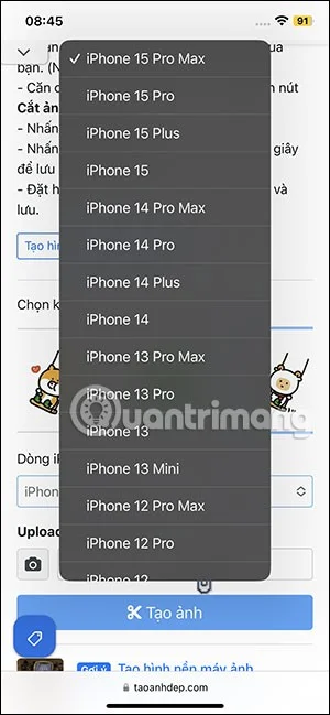 IPhone için salıncak evcil hayvan duvar kağıdı nasıl oluşturulur