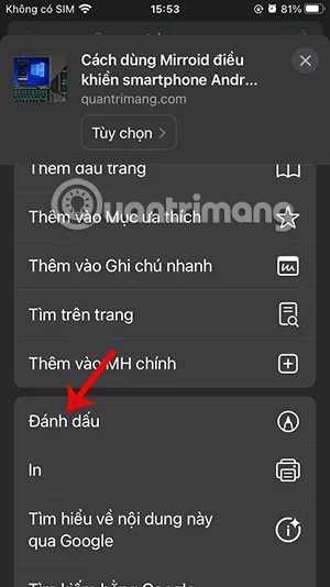 Cómo escribir notas directamente en las páginas web de Safari