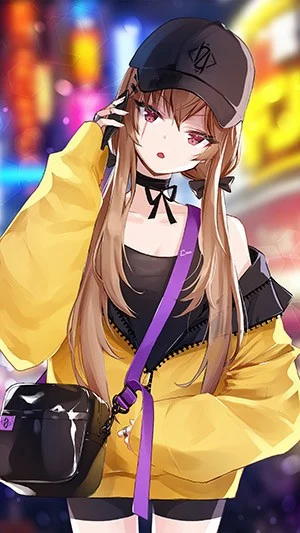 Anime-meisjesfoto's, Anime-meisjesfoto's van vele genres voor telefoons