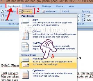 Hoe u pagina's zonder eerste pagina kunt nummeren, en hoe u vanaf elke pagina in Word op de meest gedetailleerde manier kunt nummeren