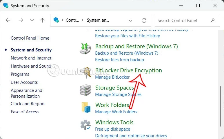 Instruções para alterar a senha do BitLocker no Windows 11