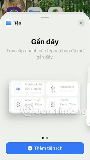 Come aprire i file recenti dalla schermata iniziale dell'iPhone
