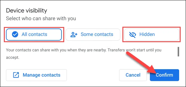 How to use Nearby Share on Chromebook
