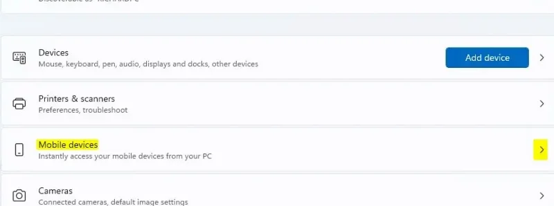 How to enable or disable associated device names in Windows Share