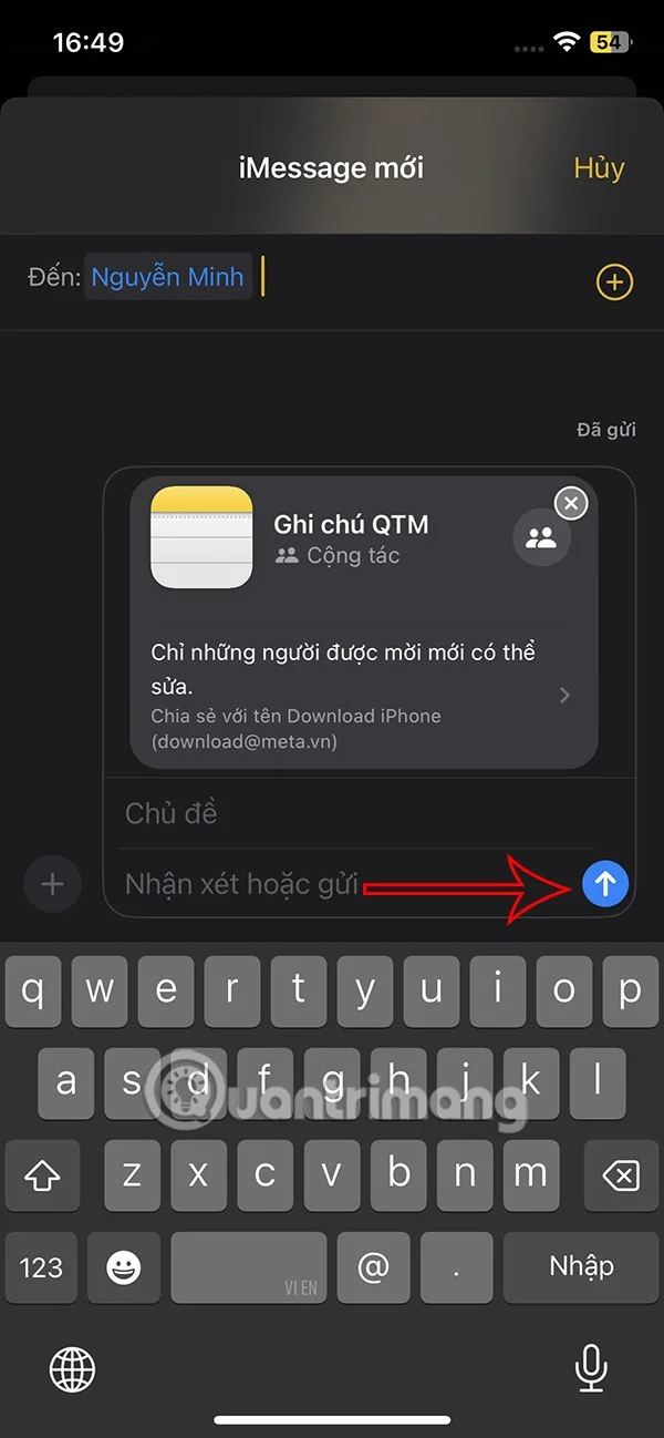 iPhone에서 Notes를 통해 비밀 메시지를 보내는 방법