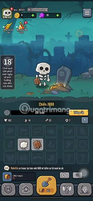 Laatste Little Skeleton Code en hoe je de code invoert