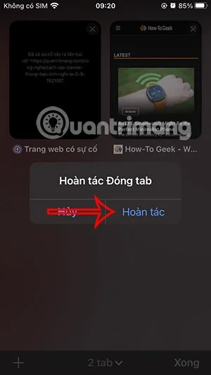 iPhone에서 최근 닫은 Safari 탭을 다시 여는 방법