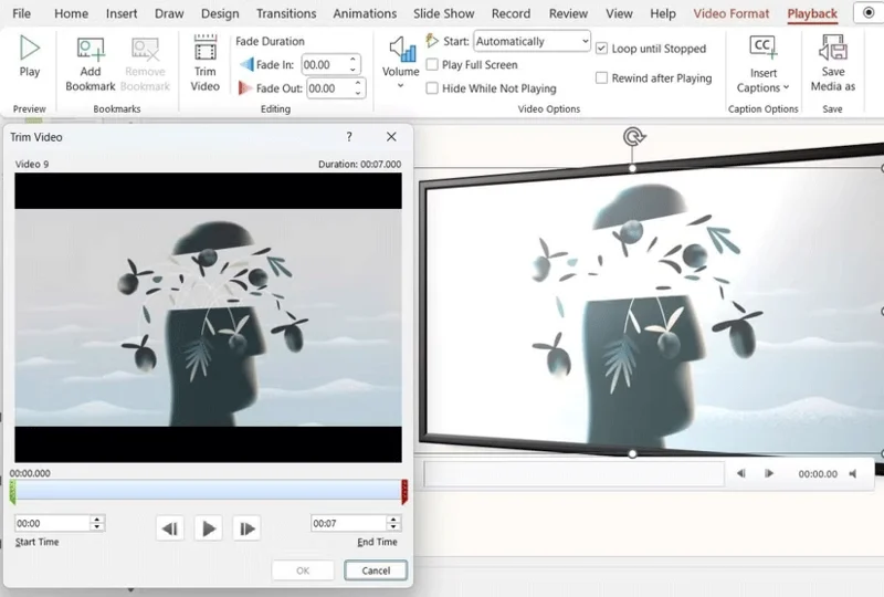 Hoe u PowerPoint-dia's laat opvallen met ingebedde video