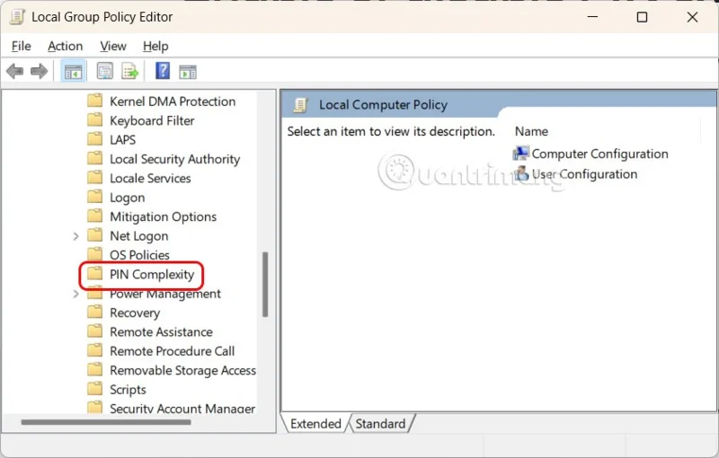 How to set Windows 11 PIN expiration date