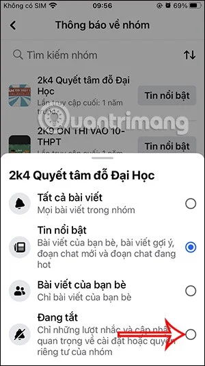 Cómo desactivar las notificaciones grupales en Facebook