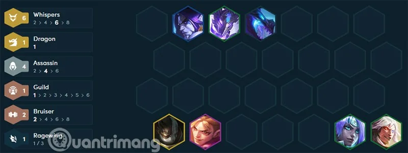 Bouw Pyke DTCL seizoen 7, bouw Pyke Dark Dragon Assassin