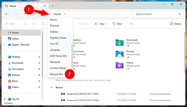 11 Möglichkeiten zum Öffnen des Papierkorbs unter Windows