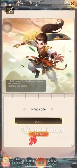 Laatste Yong Heroes-code en hoe u de code invoert