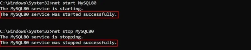 How to manage Windows services via command line