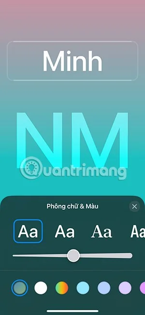 Como criar um pôster de contato com monograma no iPhone