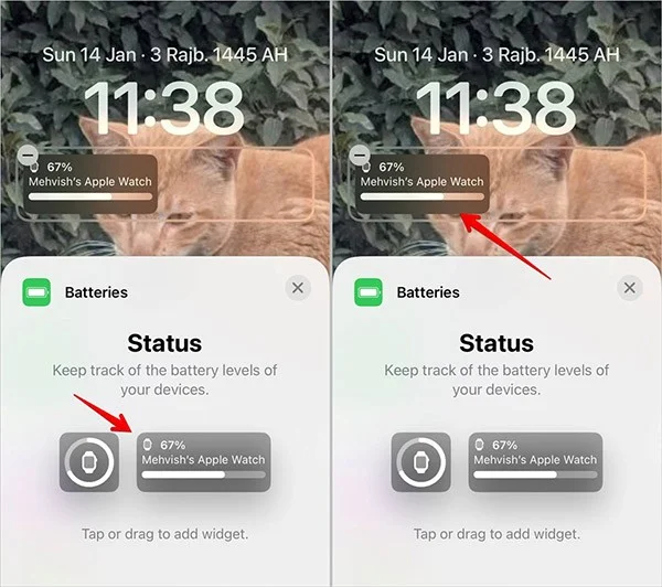 Jak wyświetlić procent baterii Apple Watch na ekranie iPhone'a