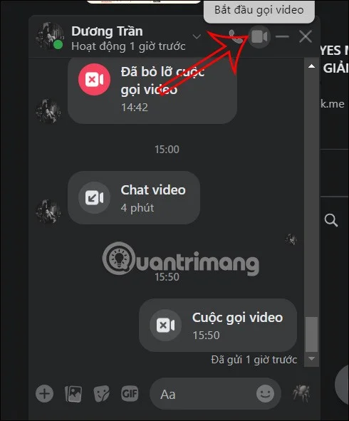 Cómo compartir la pantalla de Messenger durante una videollamada