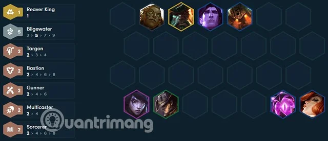 Bilgewater DTCL: Skład zespołu, budowa