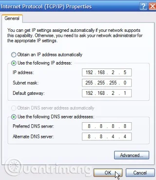 How to Assign a Static IP Address in Windows 11, 10, 8, 7, XP, or Vista