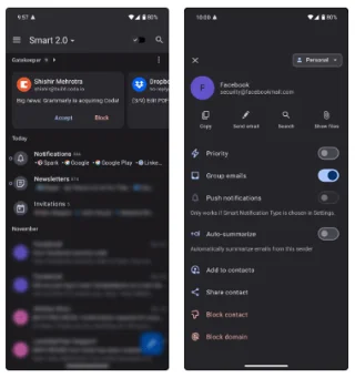 Razones para usar Spark Mail en lugar de Gmail
