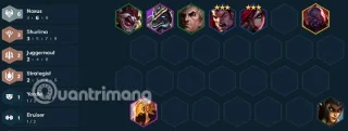 Bouw Darius DTCL, items voor Darius Noxus