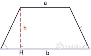 Formule voor het berekenen van de oppervlakte van een trapezium: regelmatig, vierkant, gelijkbenig