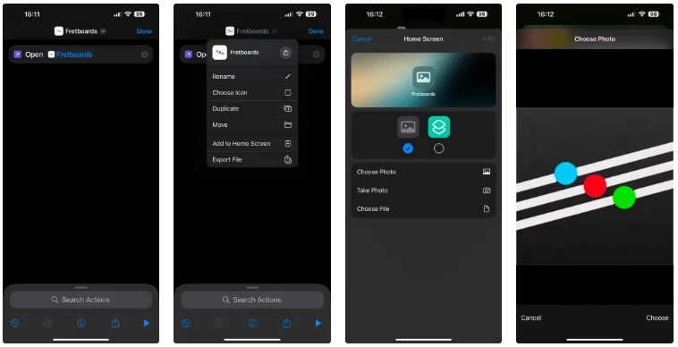 iPhone 앱용 어두운 아이콘을 만드는 방법