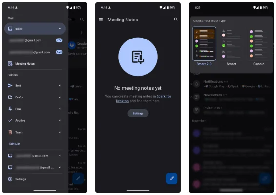 Razones para usar Spark Mail en lugar de Gmail