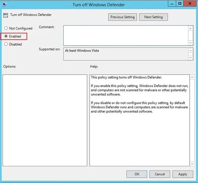 Turn off Windows Defender (Windows Security) on Windows 10, Windows 11