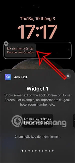 วิธีแสดงบันทึกบนหน้าจอล็อค iPhone