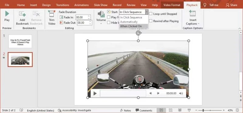 Tips om te verhelpen dat Microsoft PowerPoint geen video opent