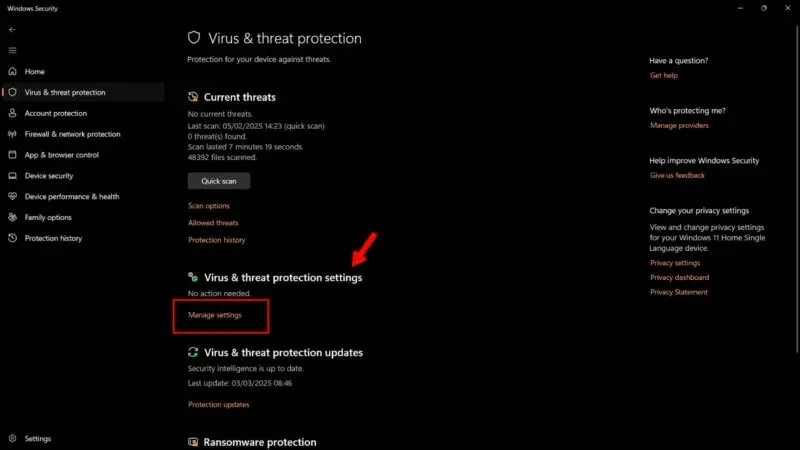 Cómo deshabilitar Microsoft Defender para una aplicación específica en Windows