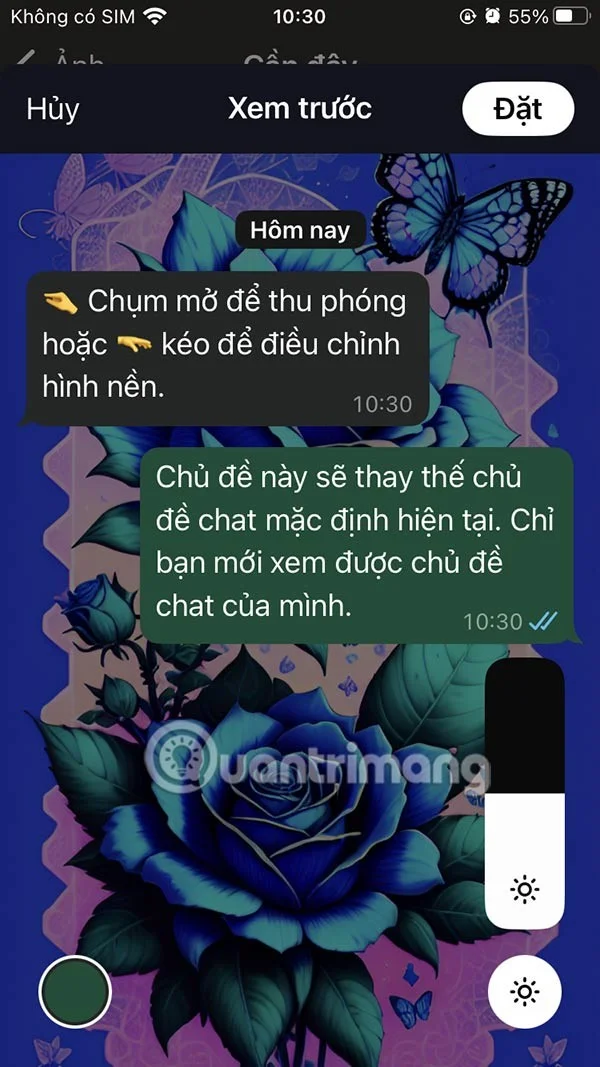 Instrucciones para configurar el fondo de pantalla del chat en WhatsApp
